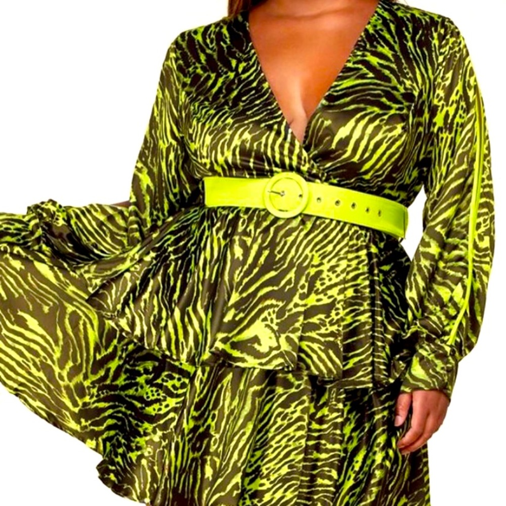 “Wild Thang” Dress-Curvy Collection